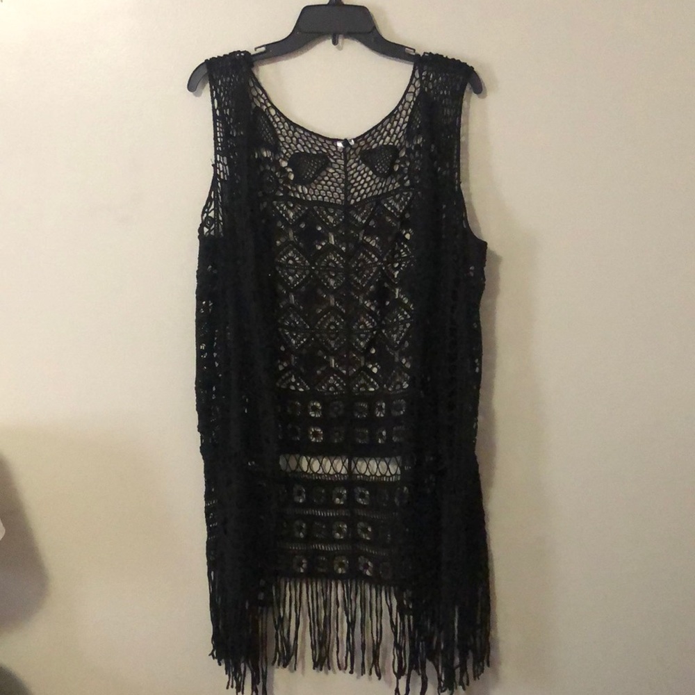 Crocheted vest
